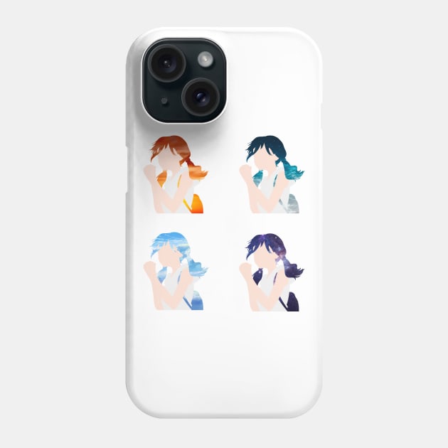 Weathering with you hina scenery hair Phone Case by ballooonfish
