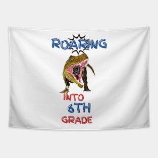 Roaring Into 6th Grade Tapestry