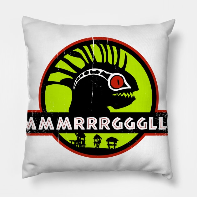 Murloc Park Pillow by nickbeta