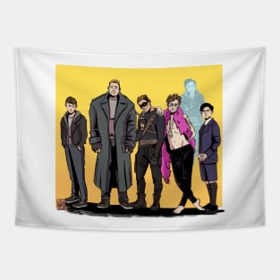 Umbrella Boys Tapestry