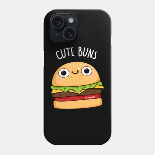 Cute Buns Funny Burger Bun Pun Phone Case