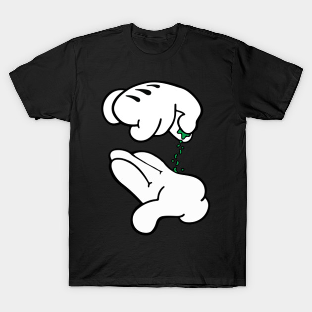 mickey mouse hands shirt