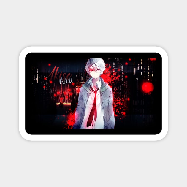 Akise Aru, Mirai Nikki Magnet by Store name (temporarily name)