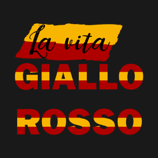 La Vita Giallo Rosso T-Shirt