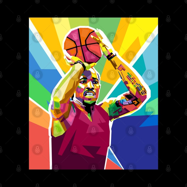 Demar Derozan Pop Art by Vector Baturaja