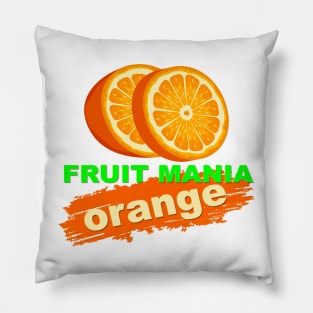 FRUIT-MANIA,-ORANGE Pillow