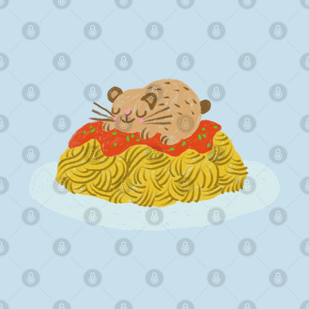 Spaghetti Hamster by voidea