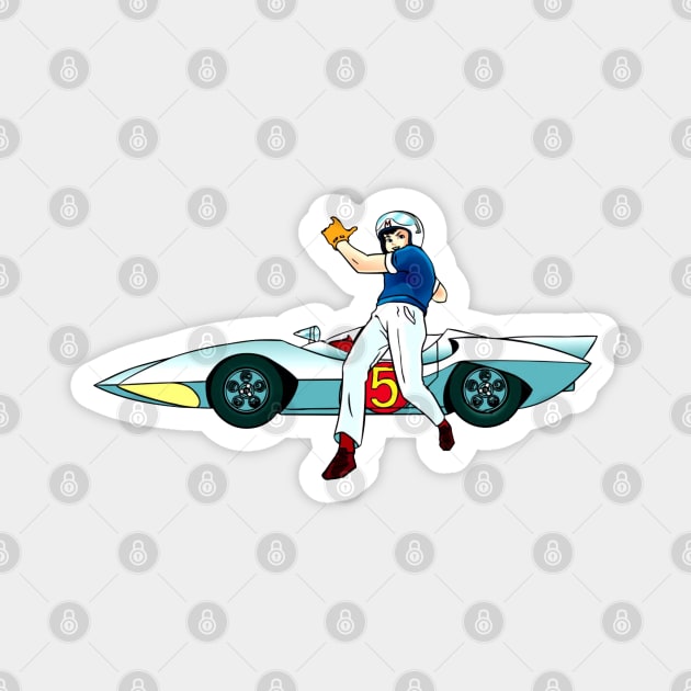 Speed Racer Magnet by offsetvinylfilm