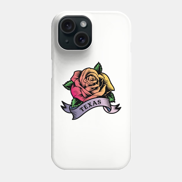 Yellow Rose Of Texas Phone Case by Drizzy Tees