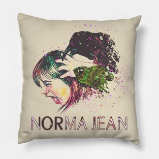 Norma Jean Redeemer Legacy Marilyn Monroe Retro Fan Art Pillow