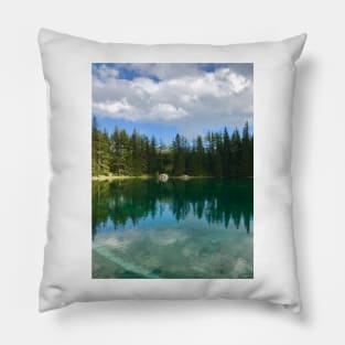 Green Lake in the Afternoon Pillow