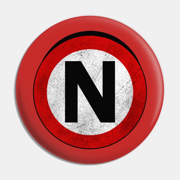 Noid Logo Pin by Brono