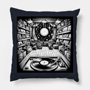 Record shop Pillow