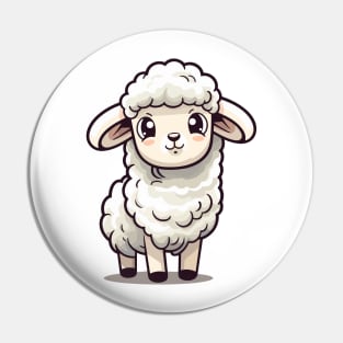 Cute Baby Sheep Pin