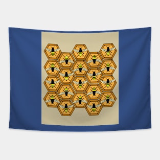 Sweet Honey Bees Beekeeper Beekeeper Tapestry