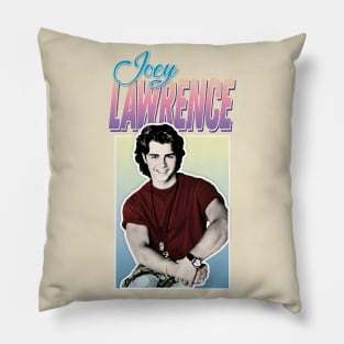 Joey Lawrence 90s Style Aesthetic Design Pillow