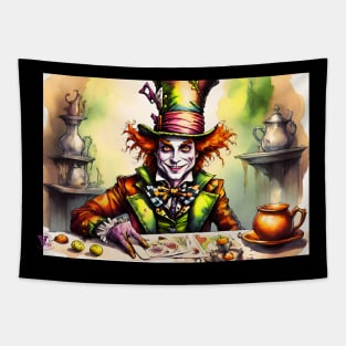 Mad Hatter Tea Tapestry