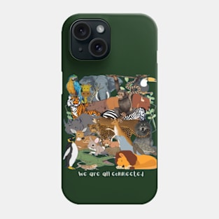 We are all connected Phone Case