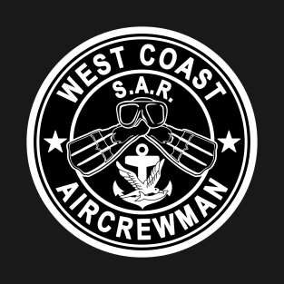 U.S. Navy West Coast SAR Aircrewman T-Shirt