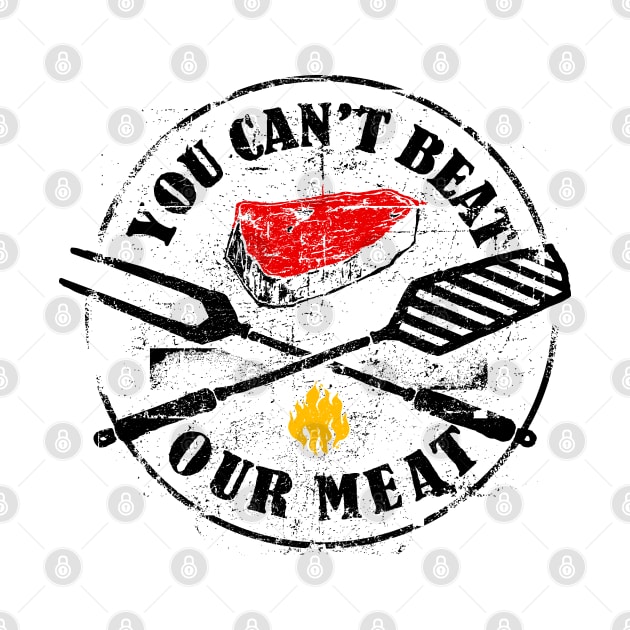 BBQ - You Can’t Beat Our Meat by Whimsical Frank