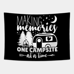 Making Memories One Campsite At A Time - Funny Camping Tapestry