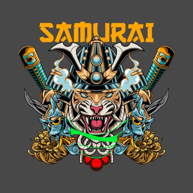 Tiger Samurai 05 by Harrisaputra