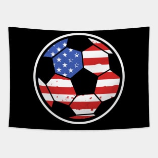 USA Soccer Design Tapestry