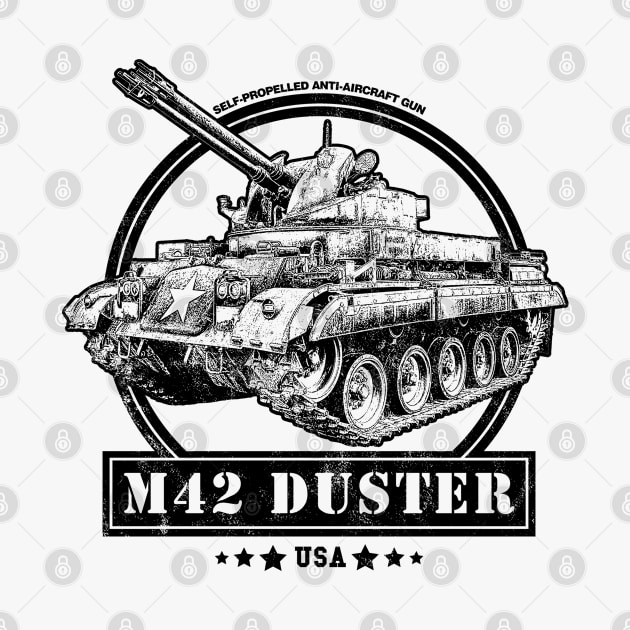 M42 Duster Self-Propelled Anti-Aircraft Gun by rycotokyo81