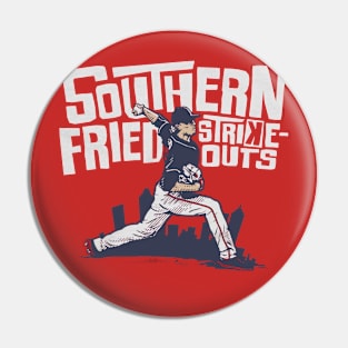 Max Fried Southern Fried Strikeouts Pin