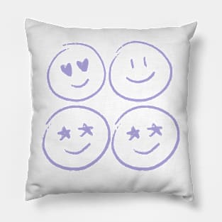 Happy faces Pillow