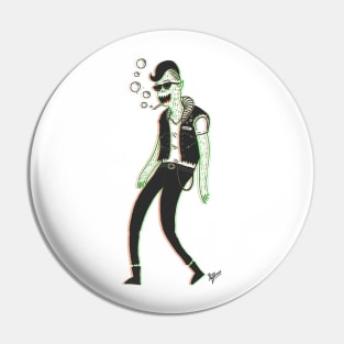 Groovin' In 3D Pin