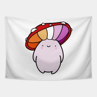 Lesbian Pride Shroom Tapestry