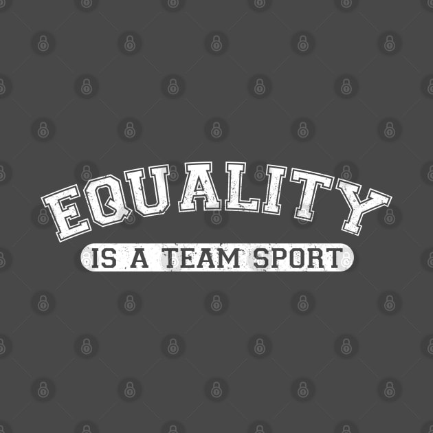 Equality is a team sport by NinthStreetShirts