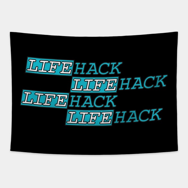 Life Hack Tapestry by Mysimplicity.art