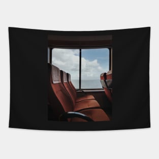 Retro Ferry Tapestry