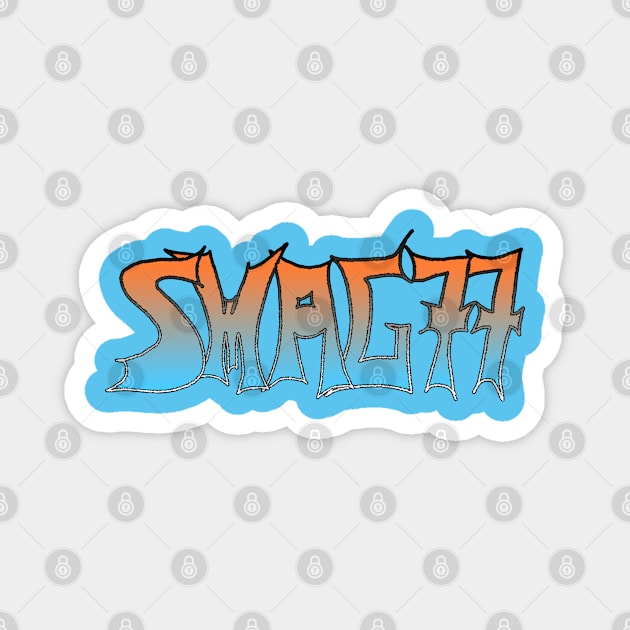 SWAG77 Graffiti SWCelebration Magnet by #StarWars SWAG 77 Style