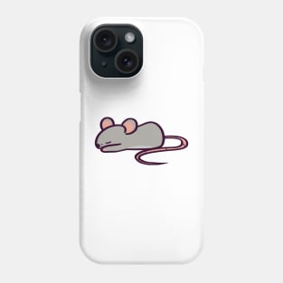 Cute Sleepy Rat Phone Case