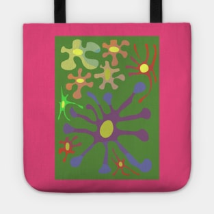 Electric Flowers 2 Tote