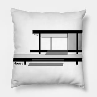 Farnsworth House - Mies van der Rohe Pillow