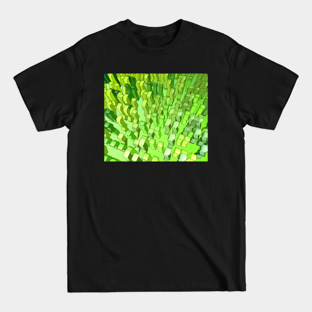 Disover Abstract Green Grass Meadow - Abstract Designs - T-Shirt