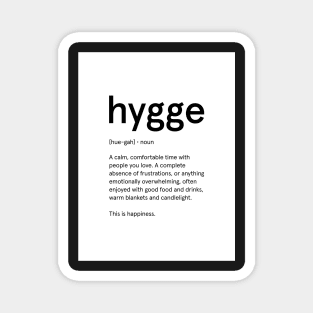 Hygge: Scandinavian Living | White Edition Magnet