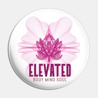 Elevated Body Mind Soul Pin