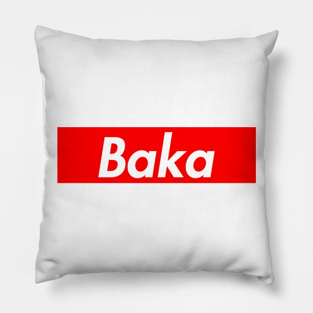 Baka Pillow by lightbulbmcoc