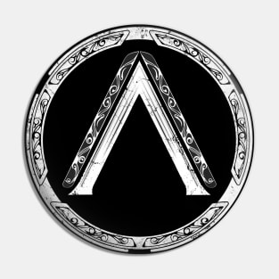 Sparta Symbol Palladium Pin