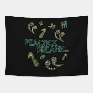 Mighty Peacock Dreams mk1 - Eye Voodoo Tapestry