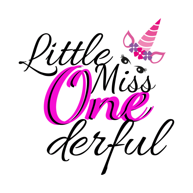 Little Miss One-derful by Pieartscreation