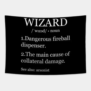 Sarcastic Wizard Definition Tapestry