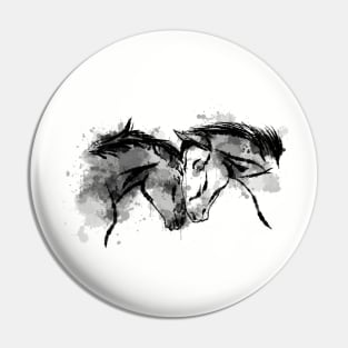 Wild Horses Pin