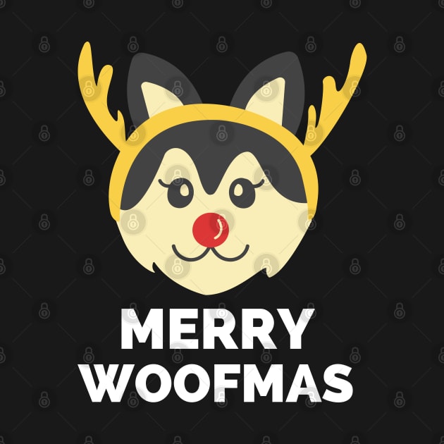 Merry Woofmas - Merry Woofmas Funny Merry Christmas Tree Dogs Lovers Owner Gift For Women Men by Famgift