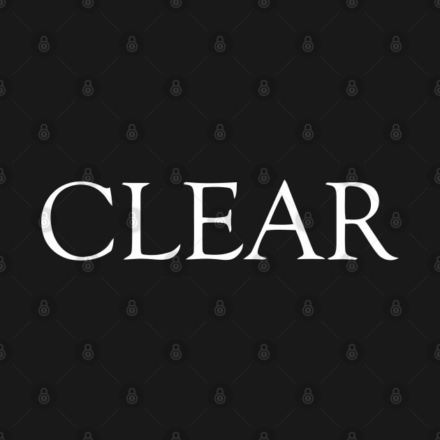 CLEAR by mabelas